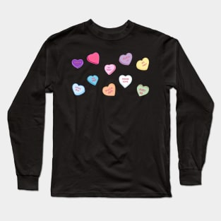 Rejection SweetHeart candies Long Sleeve T-Shirt